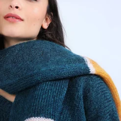 Maison Montagut Accessoires>Echarpe En Mohair - Seline Multicolore