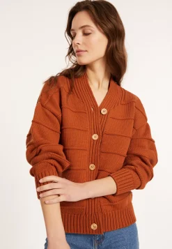 Maison Montagut Vestes Et Gilets>Gilet Ample A Cotes En Coton - Mardy