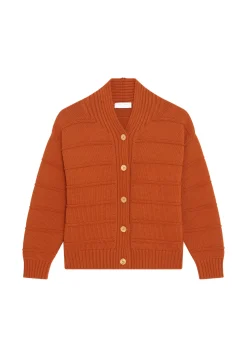 Maison Montagut Vestes Et Gilets>Gilet Ample A Cotes En Coton - Mardy