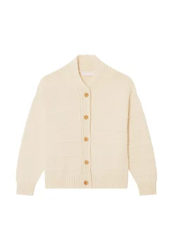 Maison Montagut Vestes Et Gilets>Gilet Ample A Cotes En Coton - Mardy