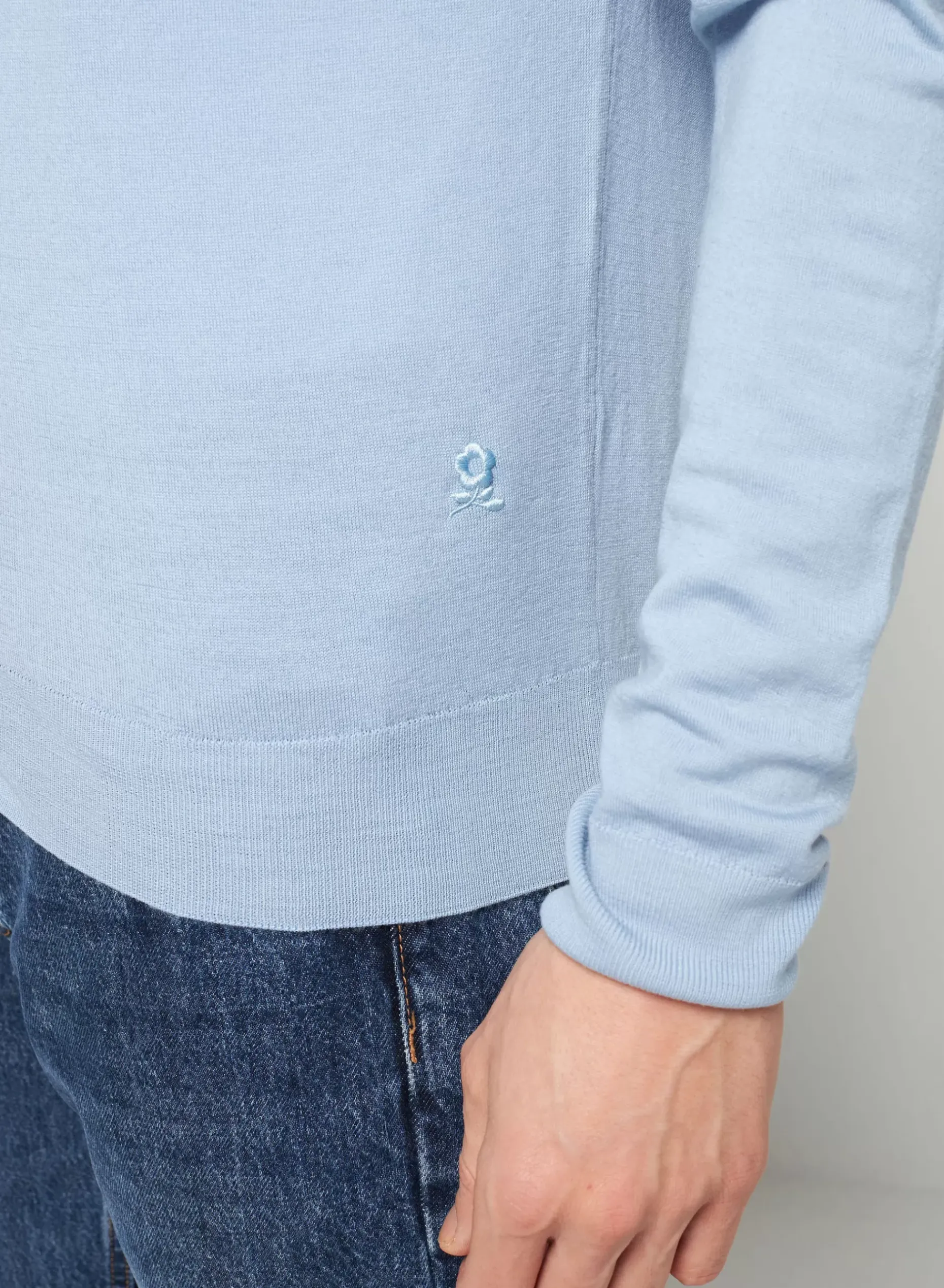 Maison Montagut Vestes Et Gilets>Gilet Boutonne Avec Logo En Laine Merinos - Etienne