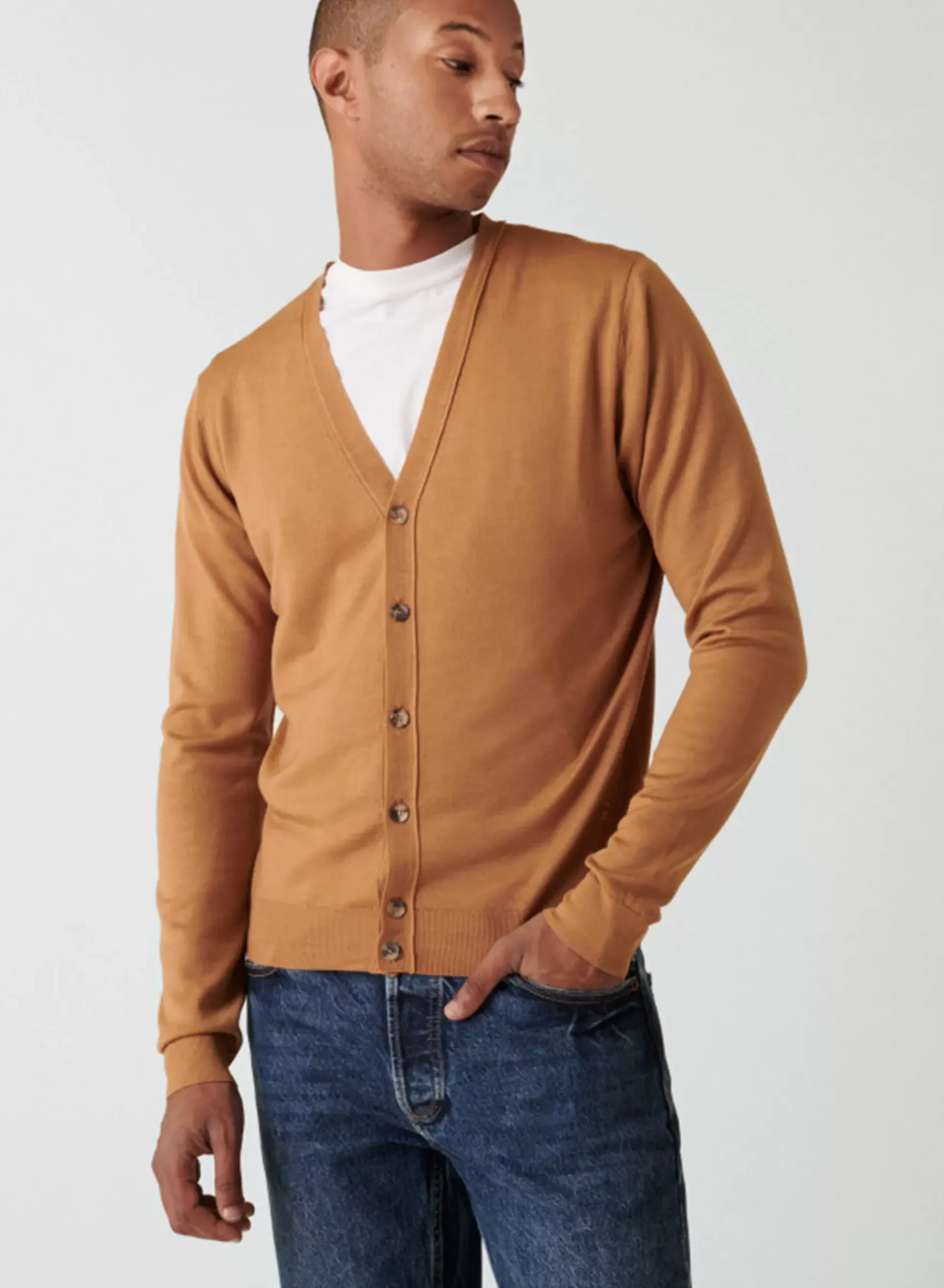 Maison Montagut Vestes Et Gilets>Gilet Boutonne Avec Logo En Laine Merinos - Etienne