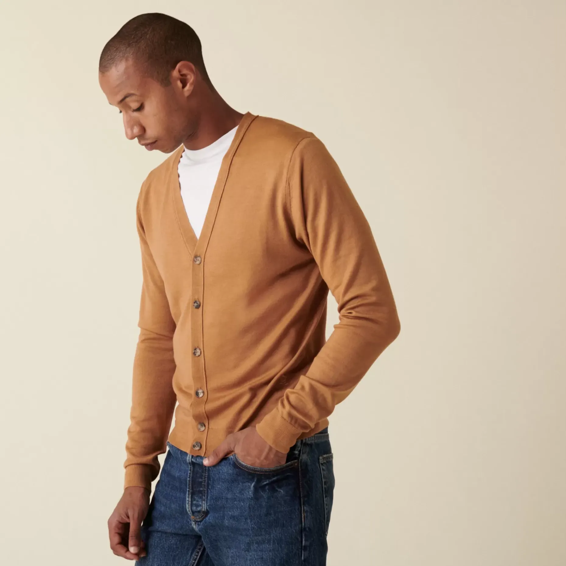Maison Montagut Vestes Et Gilets>Gilet Boutonne Avec Logo En Laine Merinos - Etienne