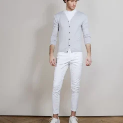 Maison Montagut Vestes Et Gilets>Gilet Boutonne En Laine Merinos - Brad