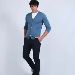 Maison Montagut Vestes Et Gilets>Gilet Boutonne En Laine Merinos - Brad