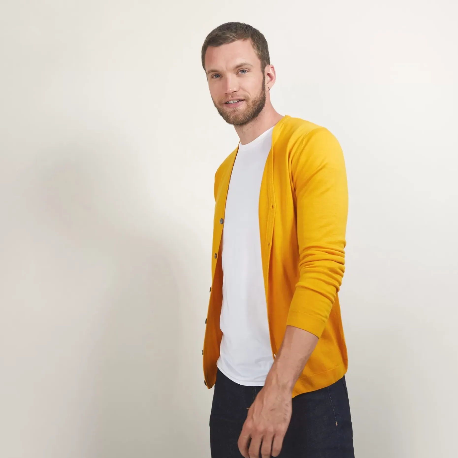 Maison Montagut Vestes Et Gilets>Gilet Boutonne En Laine Merinos - Brad