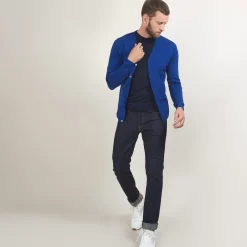 Maison Montagut Vestes Et Gilets>Gilet Boutonne En Laine Merinos - Brad