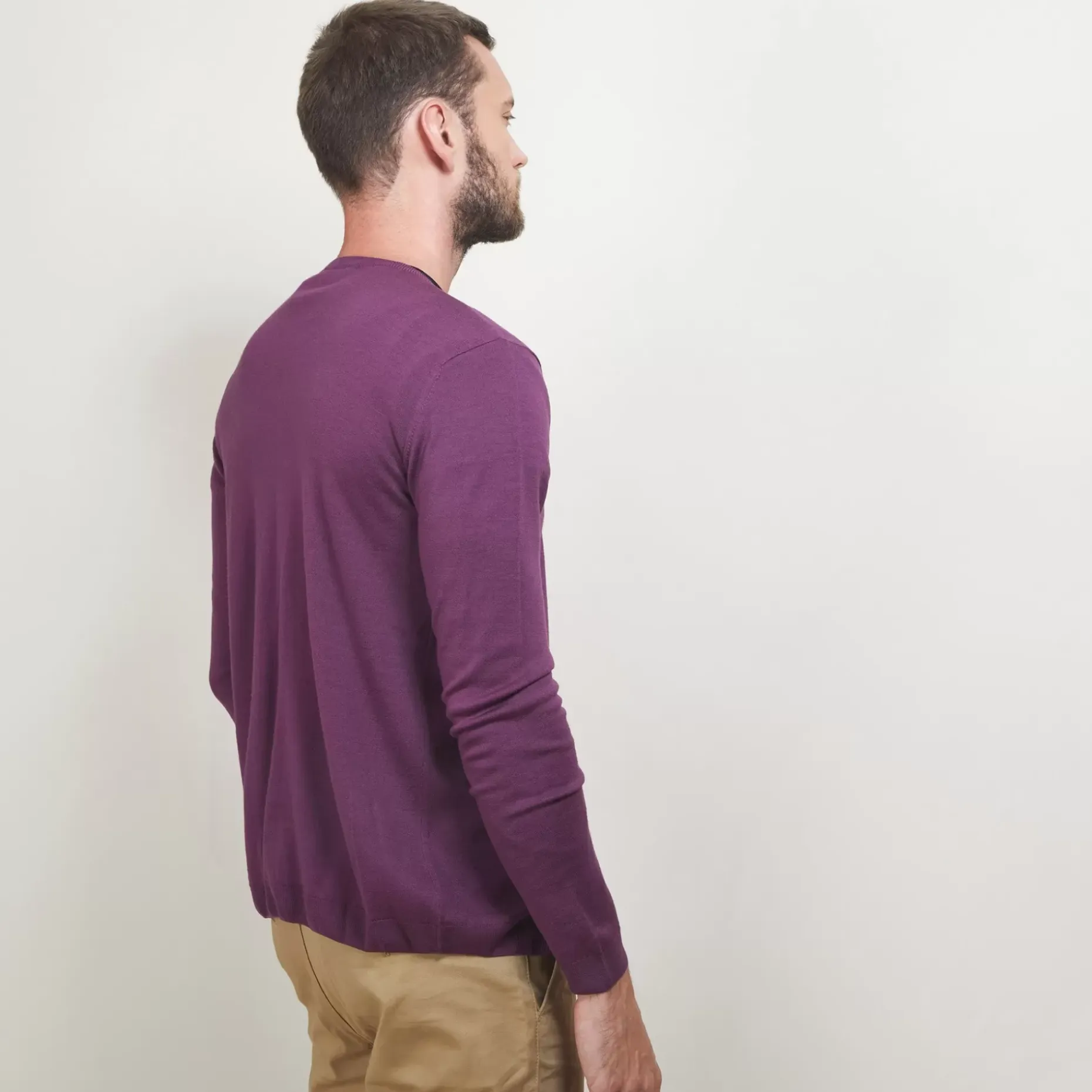 Maison Montagut Vestes Et Gilets>Gilet Boutonne En Laine Merinos - Brad