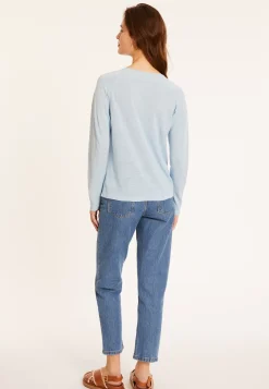 Maison Montagut Vestes Et Gilets>Gilet Boutonne En Lin Flamme - Mado