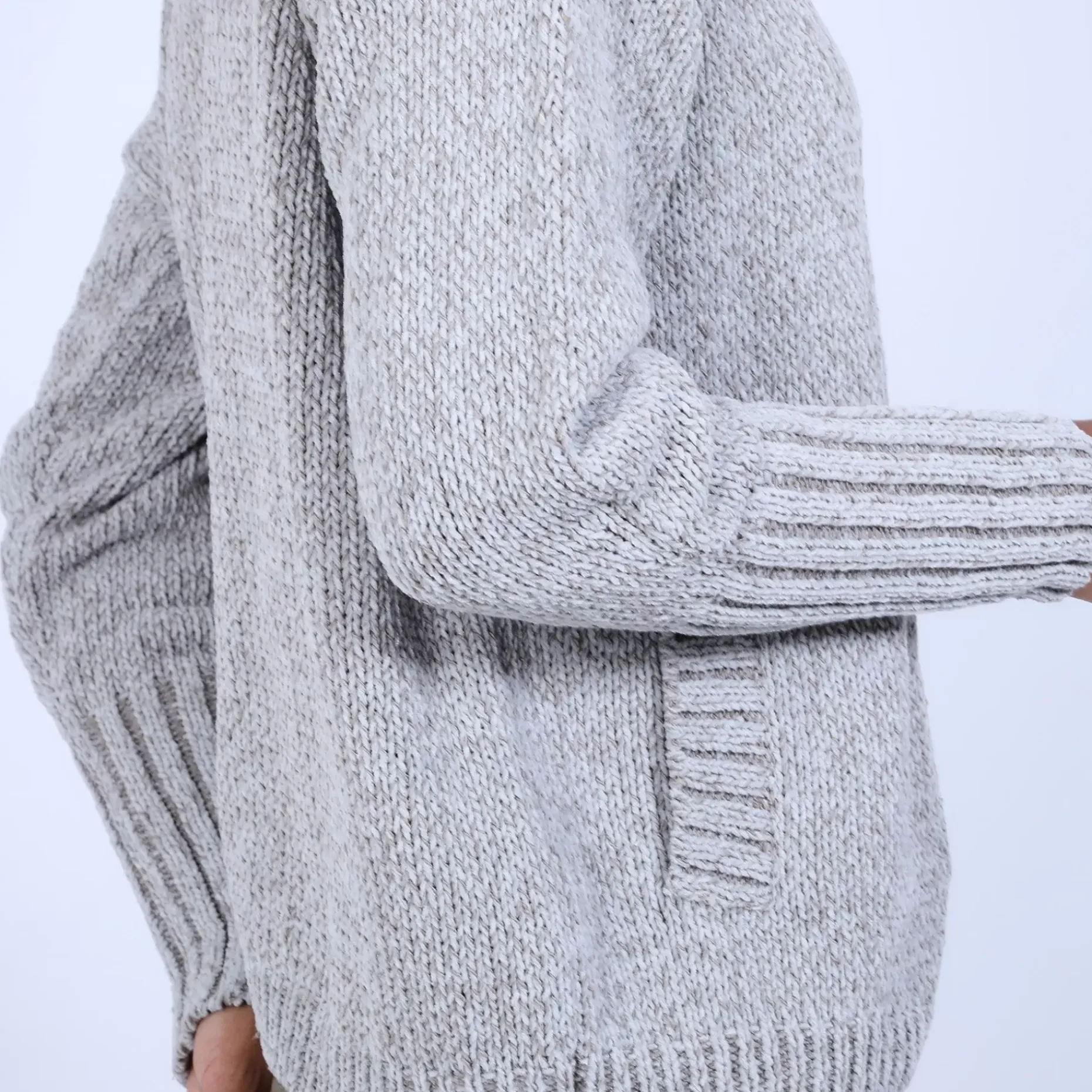 Maison Montagut Vestes Et Gilets>Gilet Col Montant En Soie Laine Velours - Bresil