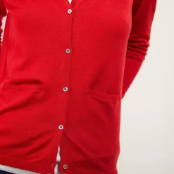 Maison Montagut Vestes Et Gilets>Gilet Col Rond En Laine Merinos - Betsi