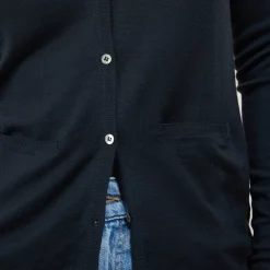 Maison Montagut Vestes Et Gilets>Gilet Col Rond En Laine Merinos - Betsi