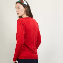 Maison Montagut Vestes Et Gilets>Gilet Col Rond En Laine Merinos - Betsi