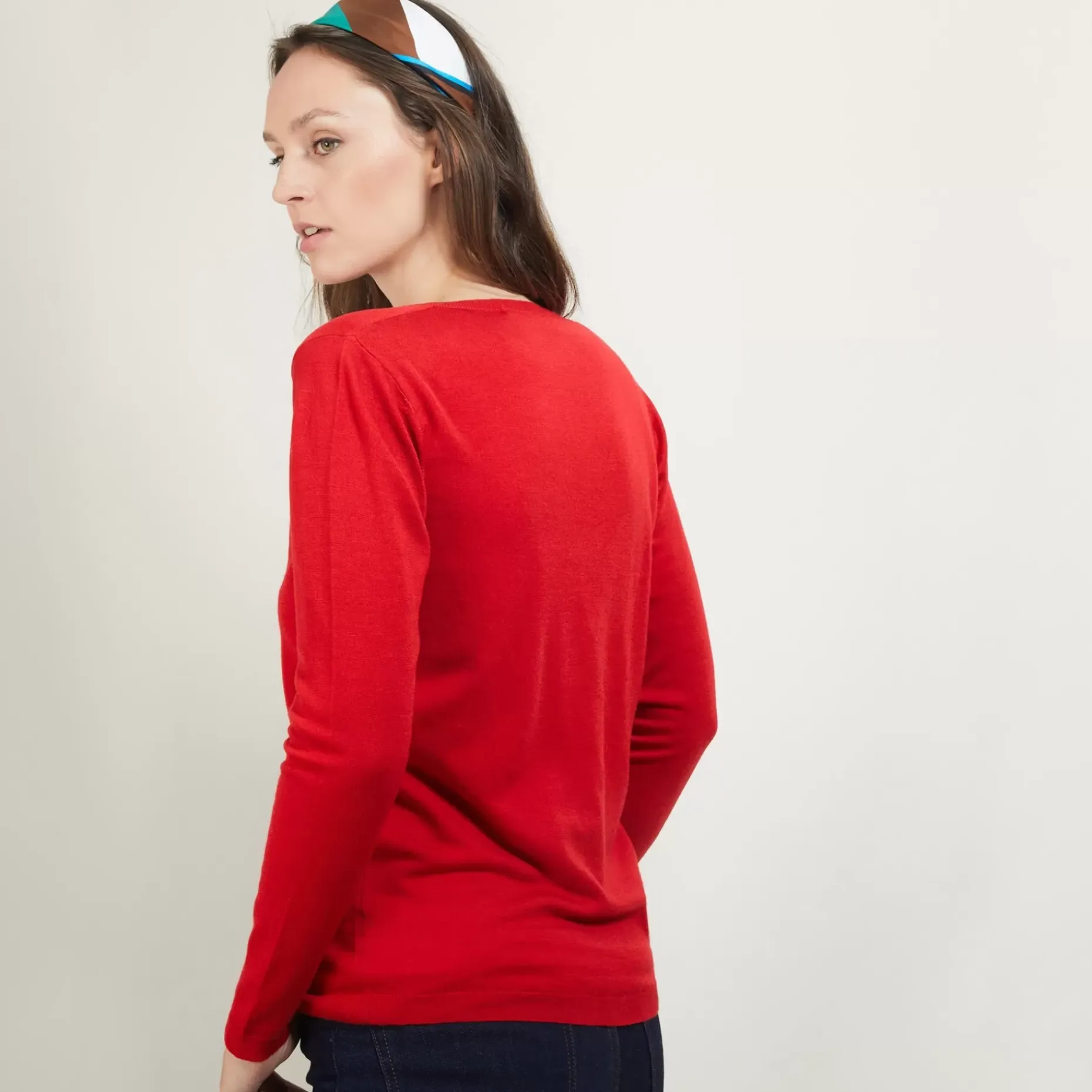 Maison Montagut Vestes Et Gilets>Gilet Col Rond En Laine Merinos - Betsi