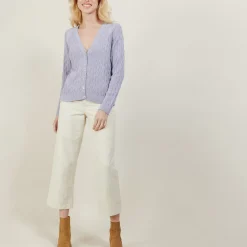 Maison Montagut Vestes Et Gilets>Gilet Col V En Coton - Abraham