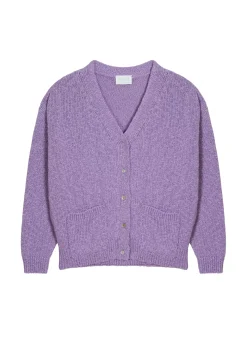 Maison Montagut Vestes Et Gilets>Gilet Col V En Coton Et Lin - Thais