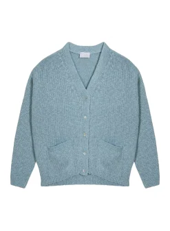Maison Montagut Vestes Et Gilets>Gilet Col V En Coton Et Lin - Thais
