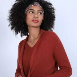 Maison Montagut Vestes Et Gilets>Gilet Court Avec Poches En Cachemire - Basma