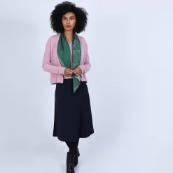 Maison Montagut Vestes Et Gilets>Gilet Court Avec Poches En Cachemire - Basma