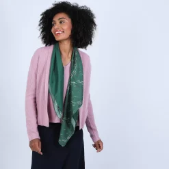 Maison Montagut Vestes Et Gilets>Gilet Court Avec Poches En Cachemire - Basma