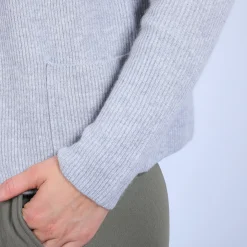 Maison Montagut Vestes Et Gilets>Gilet Court Avec Poches En Cachemire - Basma