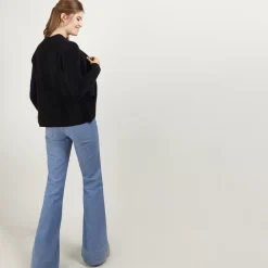 Maison Montagut Vestes Et Gilets>Gilet Court En Cachemire Avec Poches - Basma