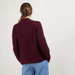 Maison Montagut Vestes Et Gilets>Gilet Court En Cachemire Avec Poches - Basma
