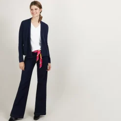 Maison Montagut Vestes Et Gilets>Gilet Court En Cachemire Avec Poches - Basma