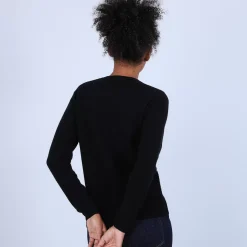 Maison Montagut Vestes Et Gilets>Gilet Double Col En Cachemire - Ballet