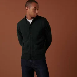 Maison Montagut Vestes Et Gilets>Gilet En Cachemire Boutonne A Poches - Erwan
