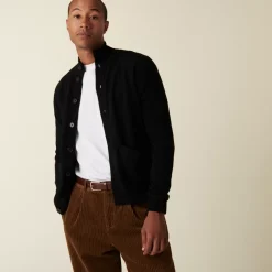Maison Montagut Vestes Et Gilets>Gilet En Cachemire Boutonne A Poches - Erwan