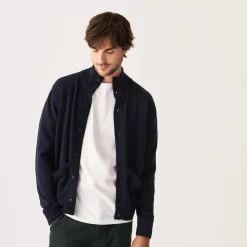 Maison Montagut Vestes Et Gilets>Gilet En Cachemire Boutonne A Poches - Erwan