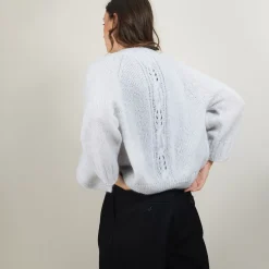 Maison Montagut Vestes Et Gilets>Gilet En Mohair Avec Poches - Gillie