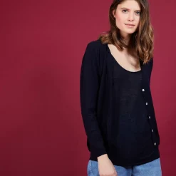 Maison Montagut Vestes Et Gilets>Gilet 100% Laine Merinos - Baby