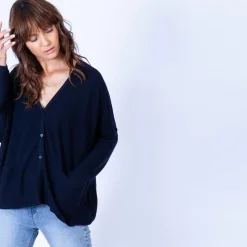 Maison Montagut Vestes Et Gilets>Gilet Oversize En Laine - Georgia