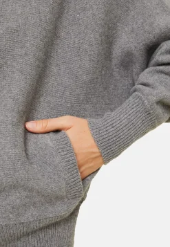 Maison Montagut Vestes Et Gilets>Gilet Zippe A Capuche En Cachemire Melange - Albin