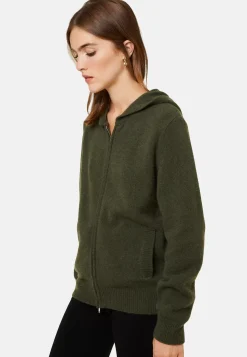 Maison Montagut Vestes Et Gilets>Gilet Zippe A Capuche En Cachemire Melange - Alfred