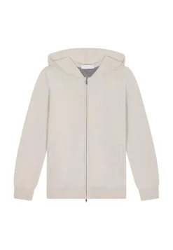 Maison Montagut Vestes Et Gilets>Gilet Zippe A Capuche En Cachemire Melange - Alfred