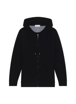 Maison Montagut Vestes Et Gilets>Gilet Zippe A Capuche En Cachemire 2 Fils - Bradley