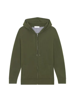 Maison Montagut Vestes Et Gilets>Gilet Zippe A Capuche En Cachemire 2 Fils - Bradley