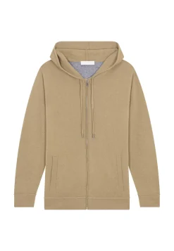 Maison Montagut Vestes Et Gilets>Gilet Zippe A Capuche En Cachemire 2 Fils - Bradley