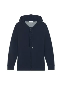 Maison Montagut Vestes Et Gilets>Gilet Zippe A Capuche En Cachemire 2 Fils - Bradley