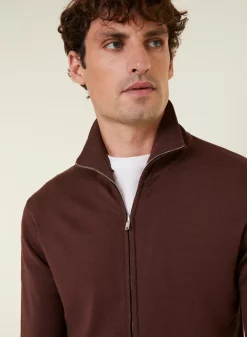 Maison Montagut Vestes Et Gilets>Gilet Zippe Avec Logo En Laine Merinos - Estian