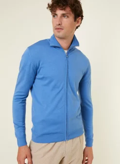Maison Montagut Vestes Et Gilets>Gilet Zippe Avec Logo En Laine Merinos - Estian