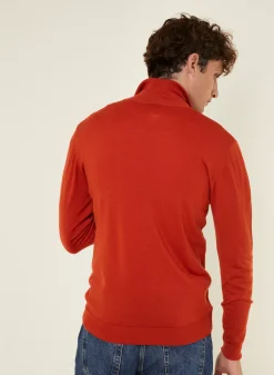 Maison Montagut Vestes Et Gilets>Gilet Zippe Avec Logo En Laine Merinos - Estian