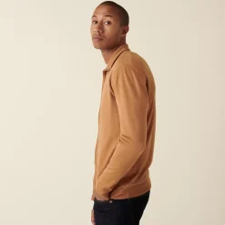 Maison Montagut Vestes Et Gilets>Gilet Zippe Avec Logo En Laine Merinos - Estian