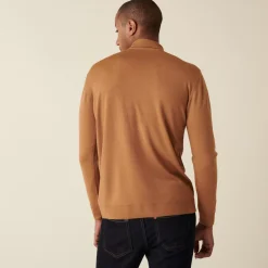 Maison Montagut Vestes Et Gilets>Gilet Zippe Avec Logo En Laine Merinos - Estian
