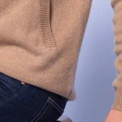 Maison Montagut Vestes Et Gilets>Gilet Zippe Avec Poches En Cachemire 4 Fils - Francois
