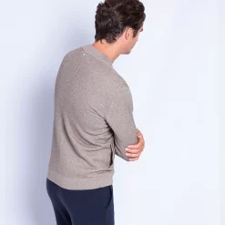 Maison Montagut Vestes Et Gilets>Gilet Zippe En Coton Cachemire - Hiro