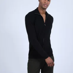 Maison Montagut Vestes Et Gilets>Gilet Zippe En Laine Merinos - Bastian